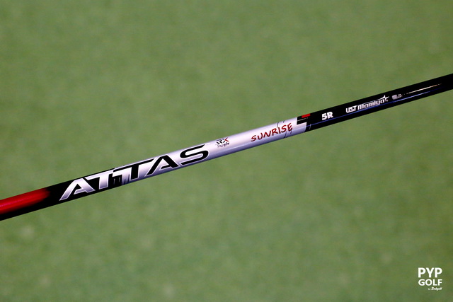 UST Mamiya ATTAS RX SUNRISE RED